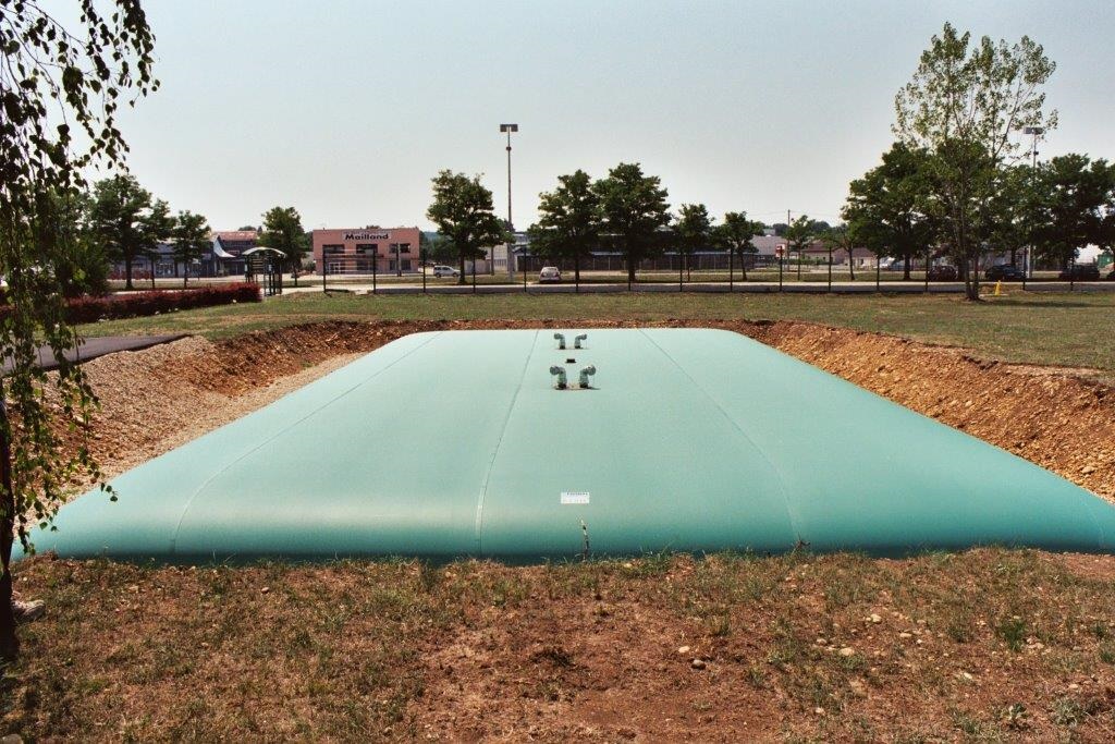 Wateropslag ondergronds