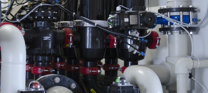 Tankcontainer wateropslag